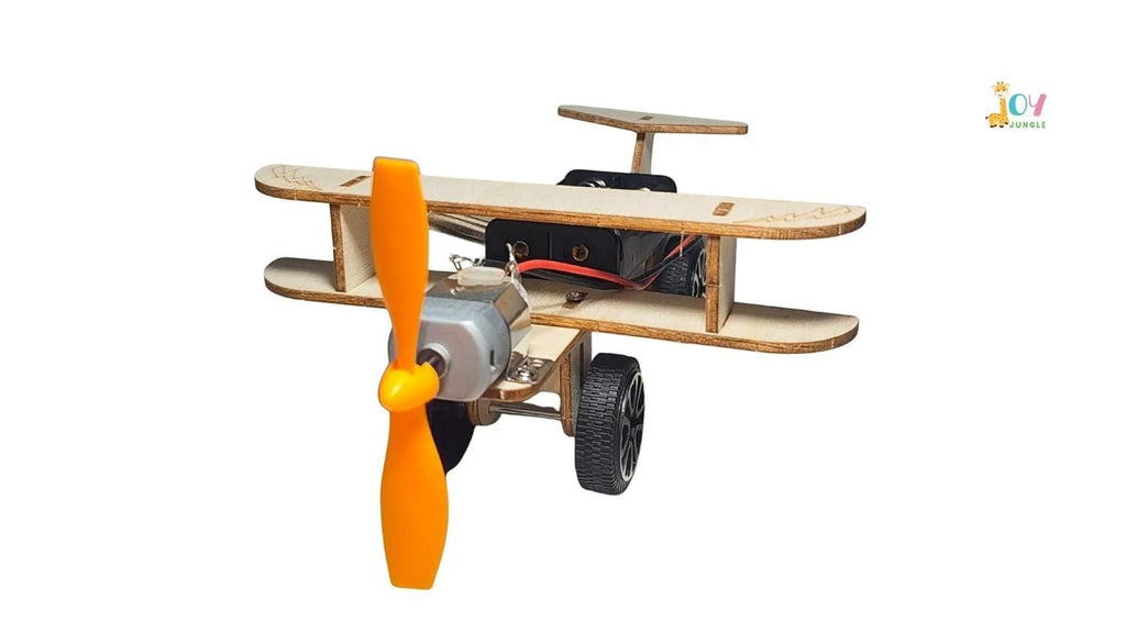 DIY Wooden Airplane Model Kit – Educational STEM Toy for Kids & Adults | Manual Skills Development, Build & Learn Craft Model | Best Gift for Kids & Classroom