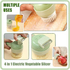 portable electric vegetable chopper for indian kitchen
handheld electric vegetable cutter chopping onions
5 in 1 electric vegetable chopper
electric vegetable chopper for daily cooking
