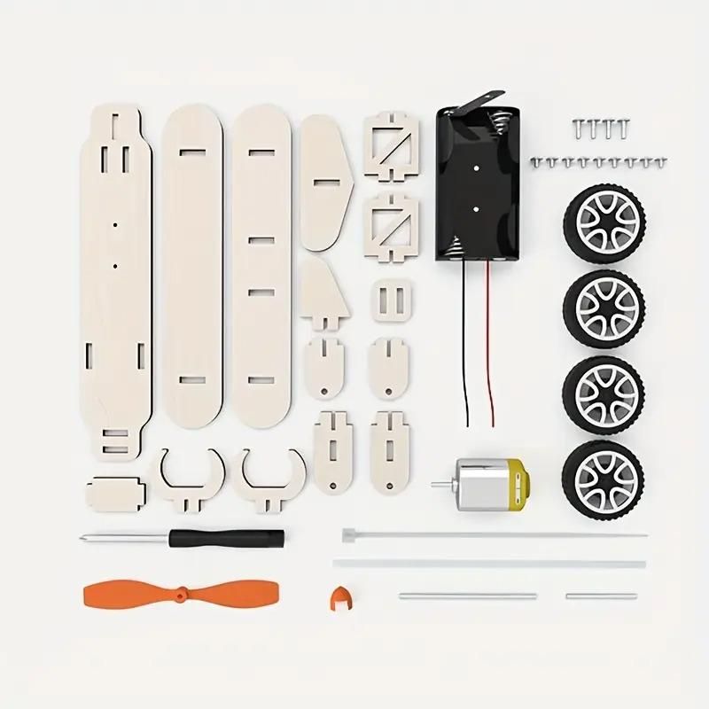 DIY Wooden Airplane Model Kit – Educational STEM Toy for Kids & Adults | Manual Skills Development, Build & Learn Craft Model | Best Gift for Kids & Classroom