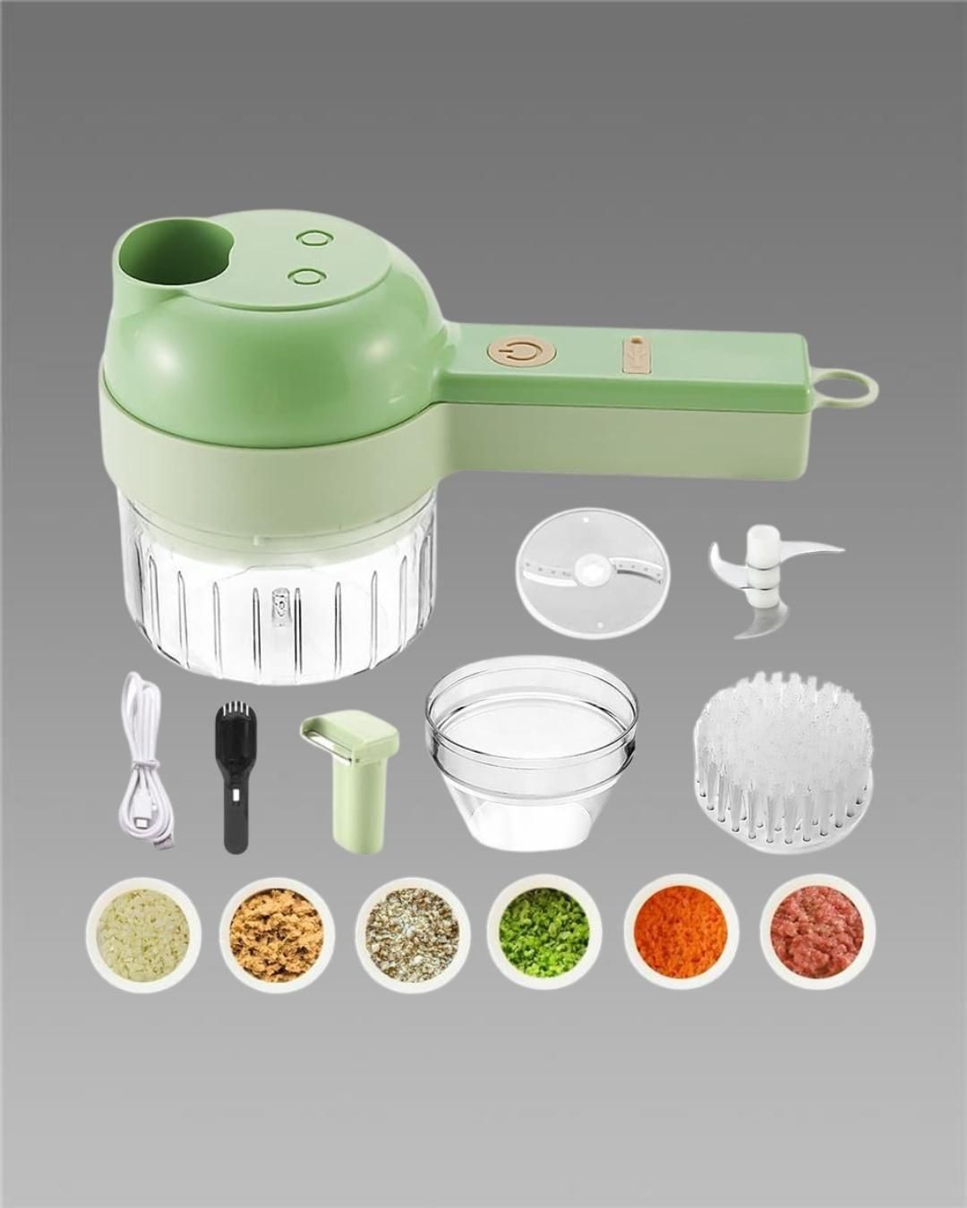 portable electric vegetable chopper for indian kitchen
handheld electric vegetable cutter chopping onions
4 in 1 electric vegetable chopper
electric vegetable chopper for daily cooking
